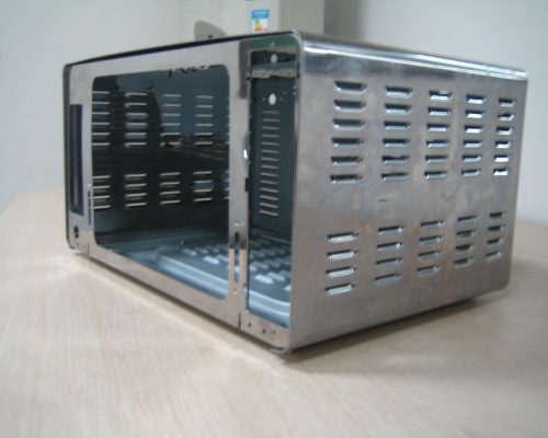 Housing for electric baking oven